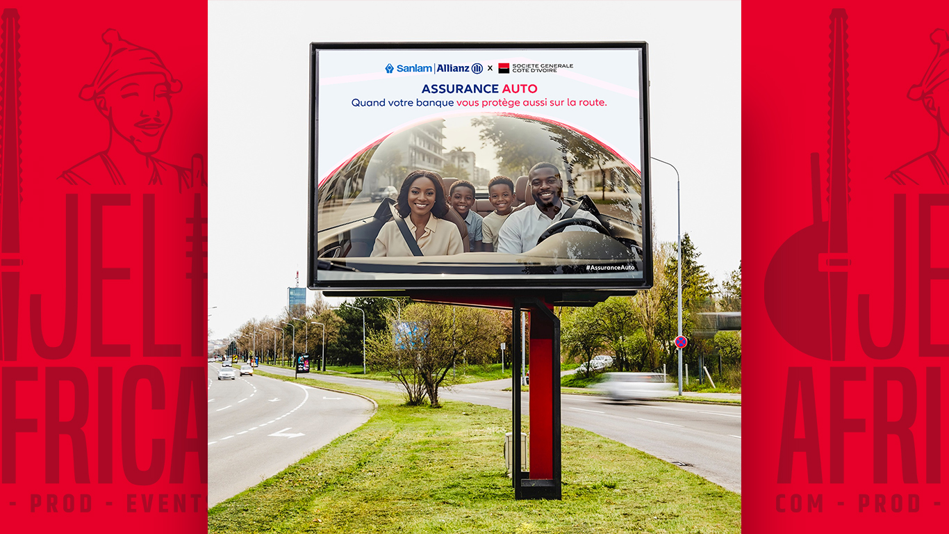 Campagne Assurance Auto SGC en partenariat avec SanlamAllianz