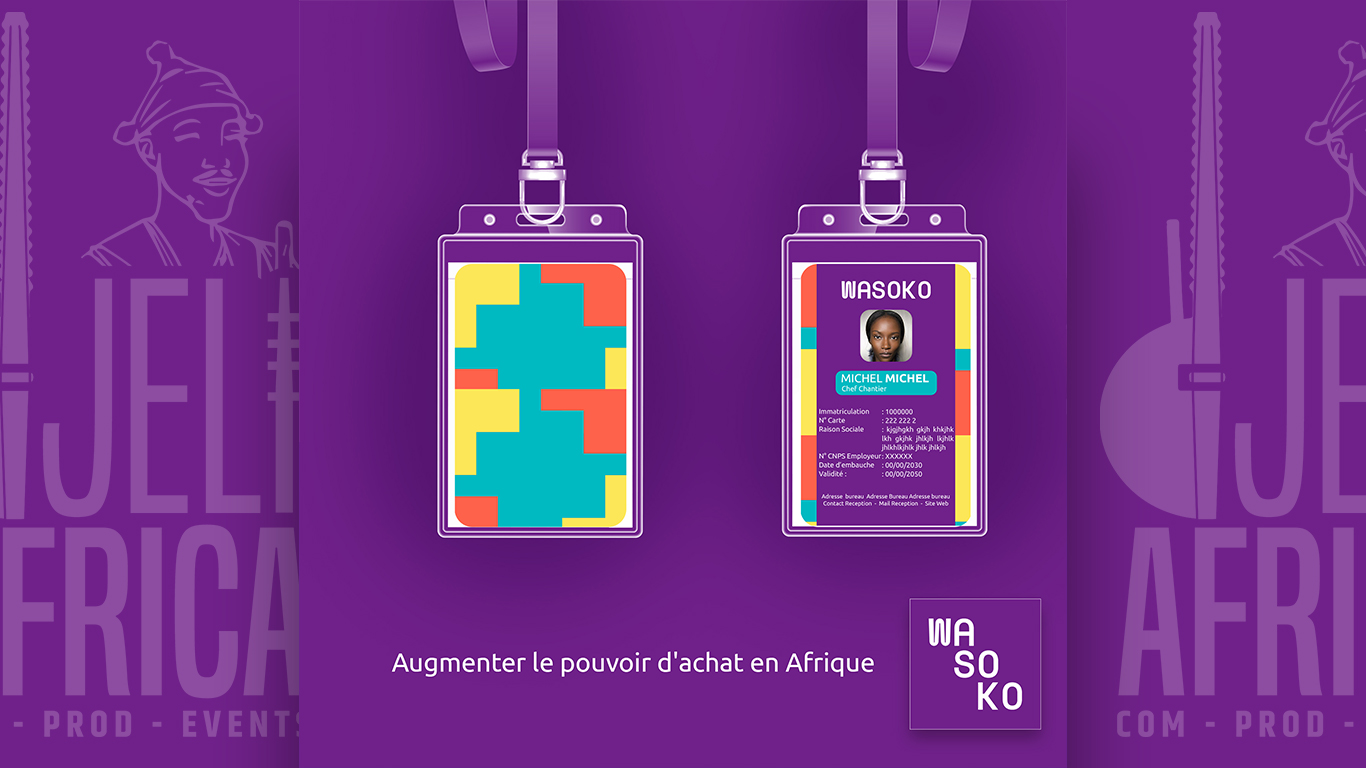 Conception et Impression des Cartes Proffesionnelles WASOKO